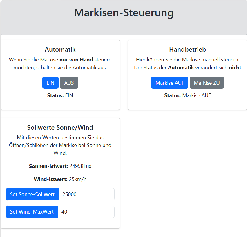 Web-Interface